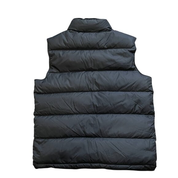 Land's End Black Puffer Vest Jacket - Mens / Boyfriend Vest - 42/44 - Picture 11 of 11
